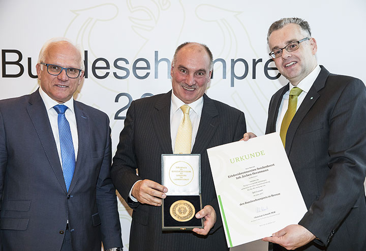 Verleihung DLG Bundesehrenpreis 2017 an die Erlebnisbrennereien Sendenhorst